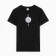 T -shirt male, black color, size 56