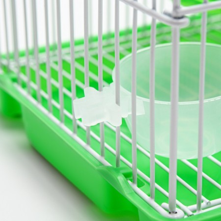A cage for rodents equipped RT-2T, 22 x 16 x 20 SMA, green (packing 30 pcs)-5