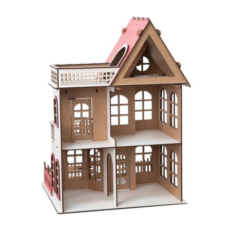 Puppet house "prestige" white-6