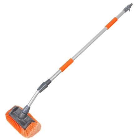 Airline mop with a nozzle for hose, with an inclined brush 29 cm and a telescopic handle 140-200 cm-3