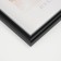 Photo frame Plastic Gallery 15x21 cm, 636477 Black with silver (plastic screen)