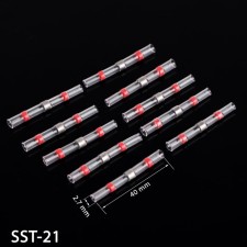Thermal-shaped pipe SST-21, for wires AWG 22-18, set 10 pcs