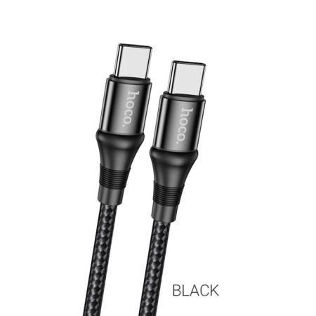 Hoco X50, Type-C cable-Type-C, 5 A, 100 W, Power Delivery, 2 m, black-1