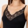 Night shirt female, black color, size 46