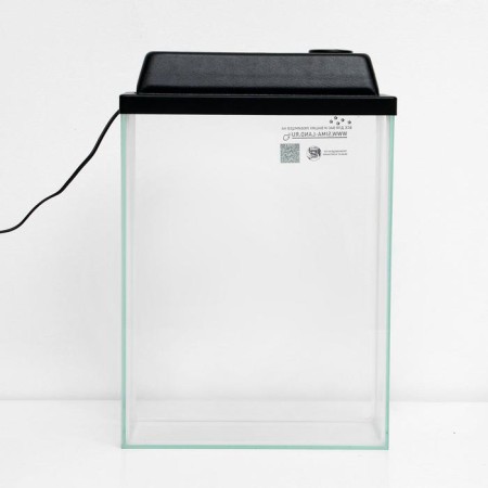 Aquarium rectangular "Shirma column" 25 liters, 34 x 17 x 45 cm, black-1