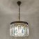 Suspended lamp Citilux "Martin" CL332081, 40x40x125 cm, 8x60W, E14, Black Color Black