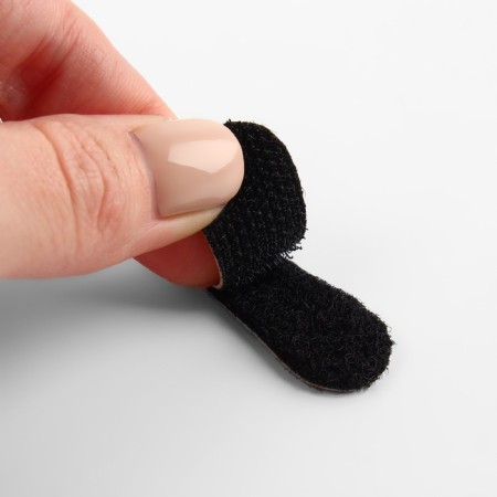 Poller for lightning, on Velcro, reflective, 5 × 0.8 cm, 10 pcs, color gray color-5