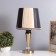 Table lamp "Chris" 1x40W E27 bronze 25x25x46.5cm