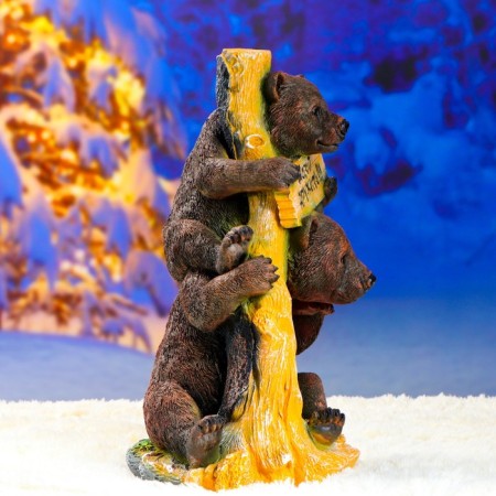 Garden figure "Bear" Let's be friends! "55x34cm-4