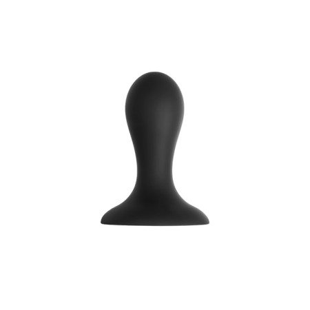 Anal sleeve Erotist Hidro S, silicone, black color, 8.5 cm-2