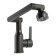 Kitchen mixer Zein Z3706, adjustable pouring 25 cm high, aerator of 2 modes, graphite