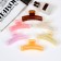Hair crab "Militsa" straight arc, 10.5 cm, mix