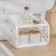 Tabletry 2 sectional, white color