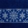 New Year's towel Taurus "Openland snowflakes" 30x60 cm, 100% cotton, 360g/m2
