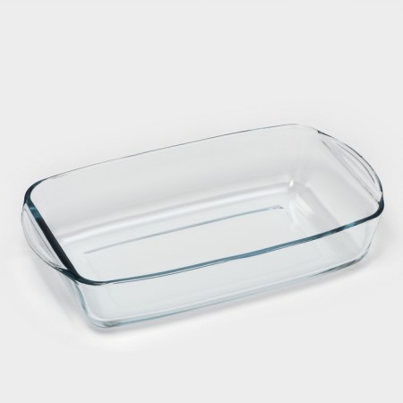 A set of rectangular Borcam baking dishes, 3 items: 1.3 l, 1.95 l, 2.75 liters-5