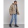 Sports male winter, size 52, beige color