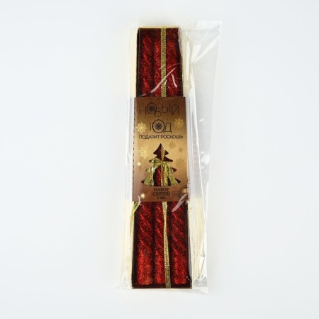 New Year's candles “New Year: New Year” 3 pcs-5