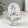 Suvenir glass "Swan on a mirror stand" 6x5x8 cm