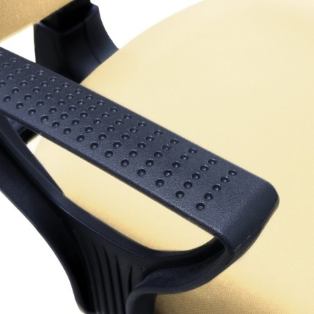 The Brabix Prestige Ergo MG-311 chair, adjustable ergonomic back, eco-leather, beige-4
