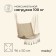 GAMAK Maclay M-F05, 96x50 cm, cotton, beige color
