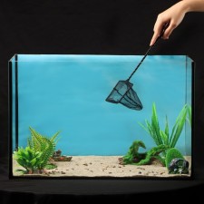 Aquarium net 10 cm, black