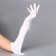 Carnival accessories with fringe, white color