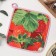 Group 18x18 cm, strawberries, matting, 100% cotton