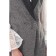 Women's vest, size 42, gray color, black