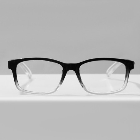 Ready glasses GA0578 (color: C1 black, transparent; diopter: + 1.5; tint: no)-1