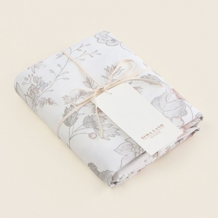 Set of pillowcase SL Home Flower Glade 50*70+3 cm - 2 pcs, satin, 140 g/m2, 100% cotton-1