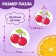 Maxi Puzzles in a metal box "Fruits and Vegetables", 15 puzzles
