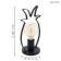 Coldfield table lamp, 1x60W E27, black color
