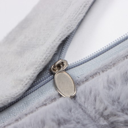 Pillowcase decorative Ethel Color Gray 43x43 cm, welsom, polyester-4
