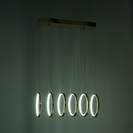 Lamp with DDD "Lorein" LED 60W 3000-6000k gold 55.5x25x25-125 cm-14