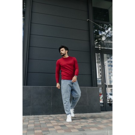 Jumper male ise, size 58, red color-9