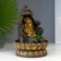 The desktop fountain from the network, the backlight "Ganesha on the throne" 28x20x20 cm