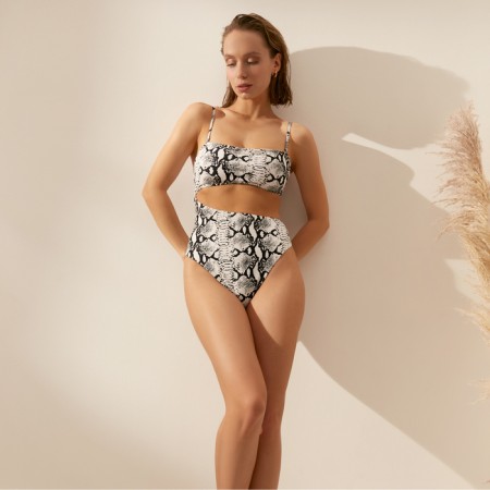 Women's swimsuit Minaku with print, size 44-1