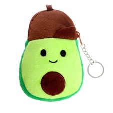 Avocado wallet, on a key fabric, species mix