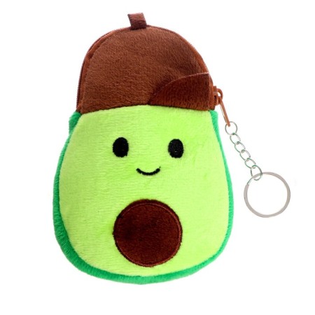 Avocado wallet, on a key fabric, species mix