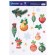 Interior sticker with sparkles "Toys", 29.7 x 42 cm, New Year