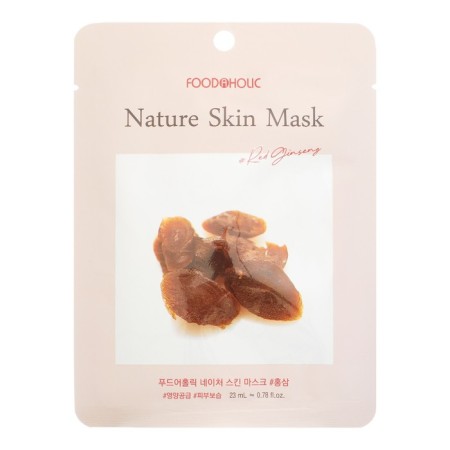 Facial mask for Foodahlic, with red ginseng extract, 25 g