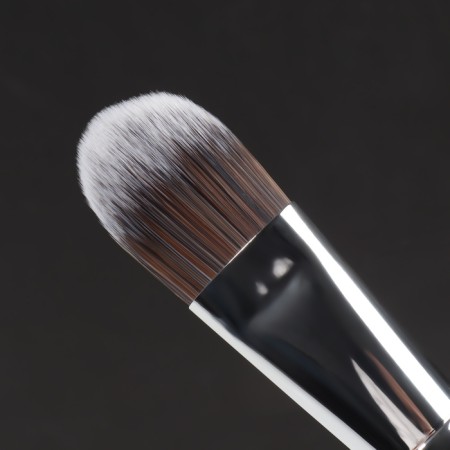 Premium makeup brush, 17.5 cm, black color-2