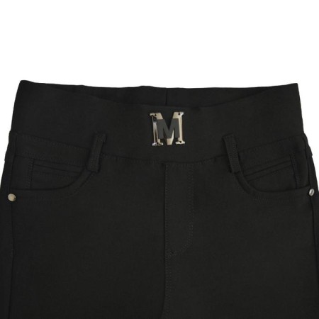 Pants for girls, height 152 cm, black color-2