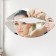 Interior stickers "lips", mirror stickers, decor on the wall, 35 x 7 cm, 36 x 9 cm
