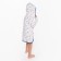 A robe for a boy was anchored, white, height 104 cm