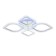 LED ceiling LED with Ambrella Light, Original, Fa5147, LED, 62 W, ​​5775LUM, 3000-6400K, white color.