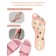 Slippers with a massage effect, open nose, size 42-43, pink color