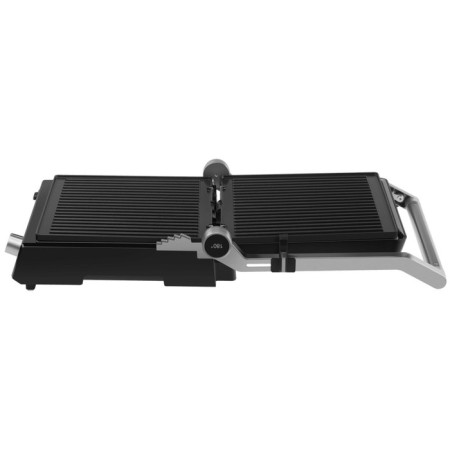 Electric grill Maunfeld MF-1324S, 2000 W, anti-stick coating, 29x24 cm, gray-9