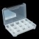 Box for baits KDP-3, 27 x 17.5 x 4 cm, transparent