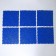 Aqua Stone floor modular coating, 34 × 34 cm, 6 pcs in packaging, blue color